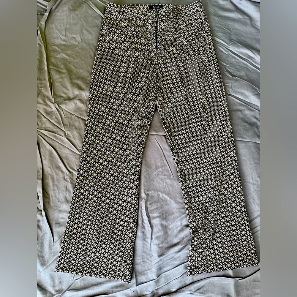 Retro patterned knit pants by Koan. Purchased in Italy.